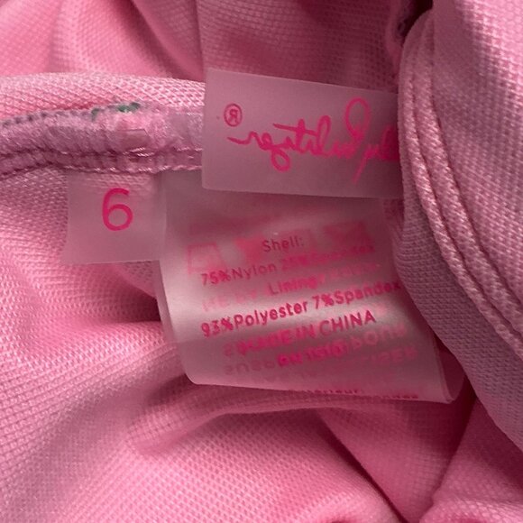 Lilly Pulitzer Toretta Women's Size 6 Leaf Green Rashguard Swimsuit NWOT - Picture 3 of 4